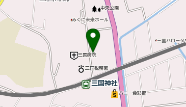 フロンティア薬局 三国店の地図画像