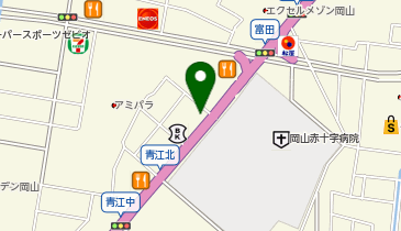 フロンティア薬局 岡山日赤前店の地図画像