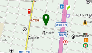 フロンティア薬局 紺屋町店の地図画像