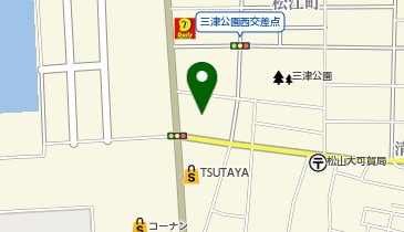 株式会社フロンティア 松山営業所の地図画像