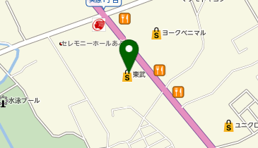 九州屋 東武大田原店の地図画像