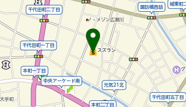 九州屋 スズラン前橋店の地図画像