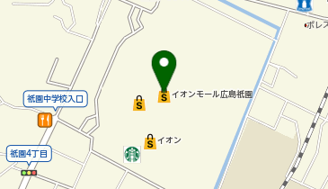 Me too plus+(ミートゥプラス) イオンモール広島祇園店の地図画像