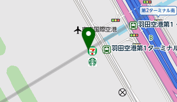 りそな銀行ATM 羽田空港第1ターミナル店の地図画像