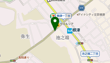 ごはんがススム食堂の地図画像