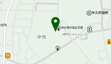 牛久シャトー レストランの地図画像