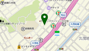 からあげやカリッジュ 沖縄松山店の地図画像