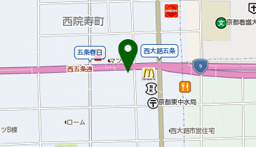 京都浪漫からあげやカリッジュ 京都本店の地図画像