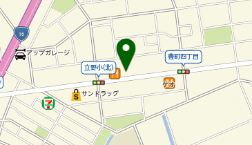 からあげやカリッジュ 春日部店の地図画像