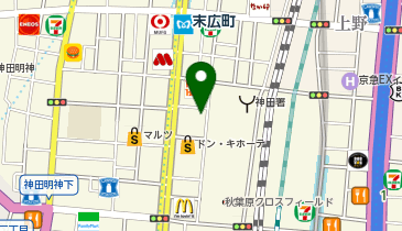 じゃんぱら 秋葉原2号店の地図画像
