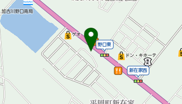 韓丼 東加古川店の地図画像