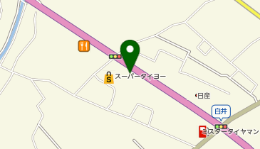 アルテリア・ベーカリー 白井店の地図画像