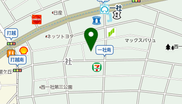 注文の多い雑貨店の地図画像