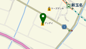 ホームセンターグッデイ 玉名店の地図画像