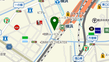 じゃんぱら 横浜店の地図画像