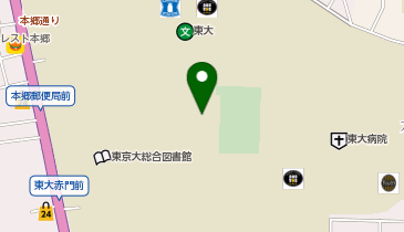 東京大学 環境安全研究センター 本館の地図画像