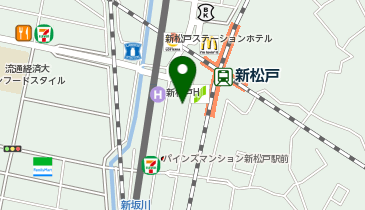 おおみやバナナ 新松戸店の地図画像