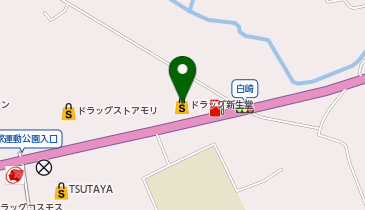 ドラッグ新生堂 有家店の地図画像