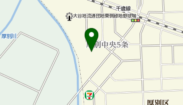 建デポ 厚別店の地図画像