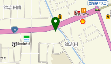 建デポ 盛岡南店の地図画像