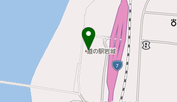 岩城産直会の地図画像