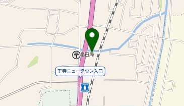 鶏笑 王寺店の地図画像