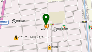 おぐらの唐揚 江越店の地図画像
