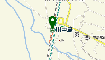 JR東日本 川中島駅みどりの窓口の地図画像