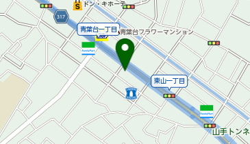ワタナベコメディスクールの地図画像