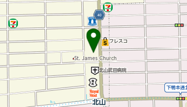 足立乳腺クリニックの地図画像