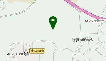 子安弘法大師の地図画像
