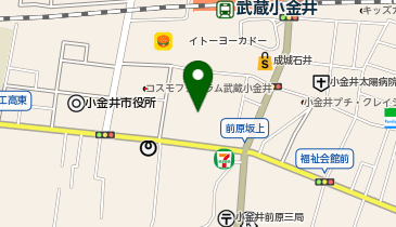 プラウドタワー武蔵小金井クロスの地図画像