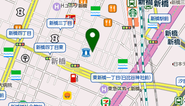 株式会社PFU 新橋サービスセンターの地図画像