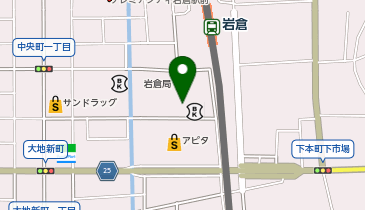 米乃家 アピタ岩倉店の地図画像
