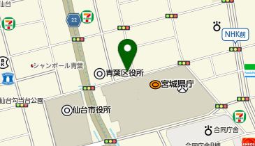 伊達な食堂 きょーしろーの地図画像