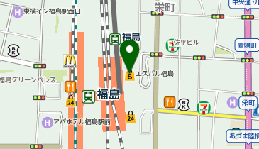 チュチュアンナ エスパル福島店の地図画像