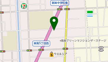 かごの屋 巽南店の地図画像
