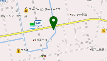 ピッツェリアマリノ 可児店の地図画像