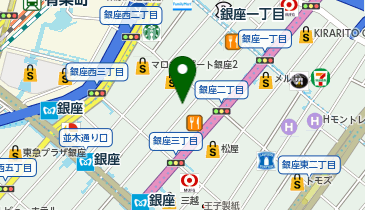 KIMONO KIREI 銀座店の地図画像