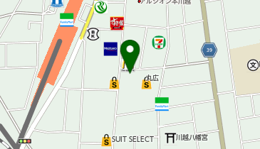 たんす屋 川越店の地図画像