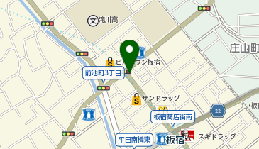 あほや 板宿店の地図画像