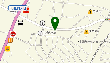 ナマステ土浦&ビュッフェレストランの地図画像