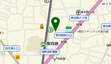 大黒屋 東向島店の地図画像