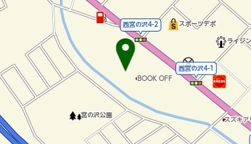 キャッツアイ 宮の沢店の地図画像