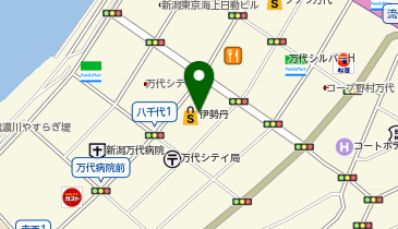 ショップハーバー 新潟伊勢丹の地図画像