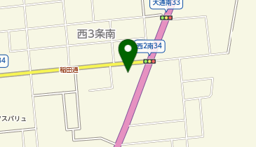 なると屋 帯広稲田店の地図画像