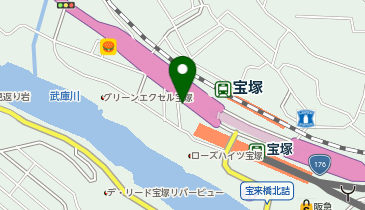おたからや 阪急駅前栄町店の地図画像