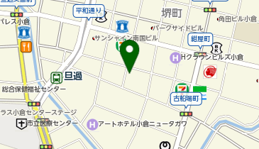 小倉おいらんの地図画像