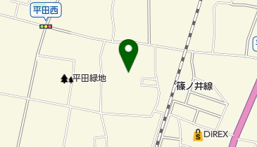 JR東日本 平田駅みどりの窓口の地図画像