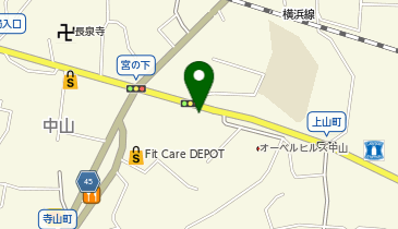 餃子の雪松 中山店の地図画像